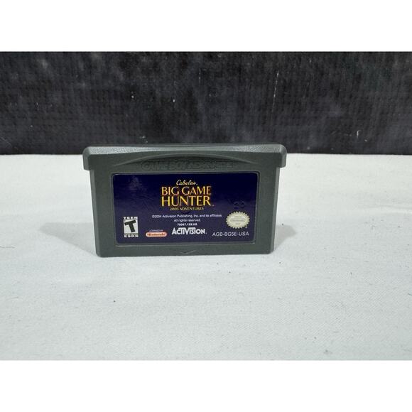 Cabela's Big Game Hunter Nintendo Gameboy Advance Game** Cartridge Only - Picture 1 of 2